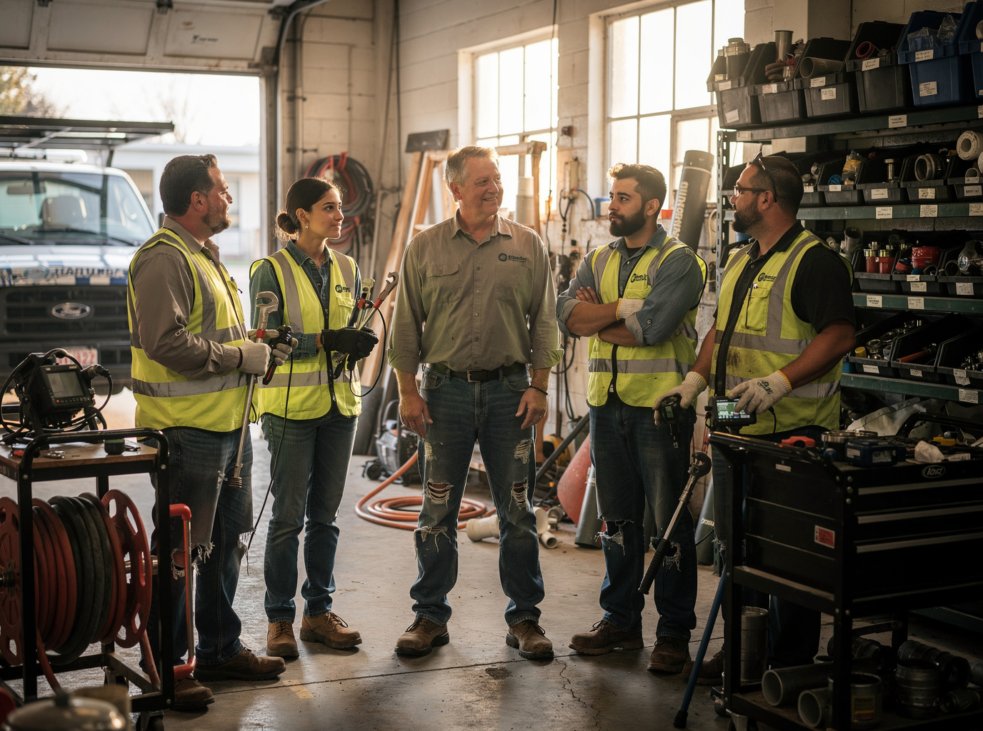 The Englewood Drain Rescue team
