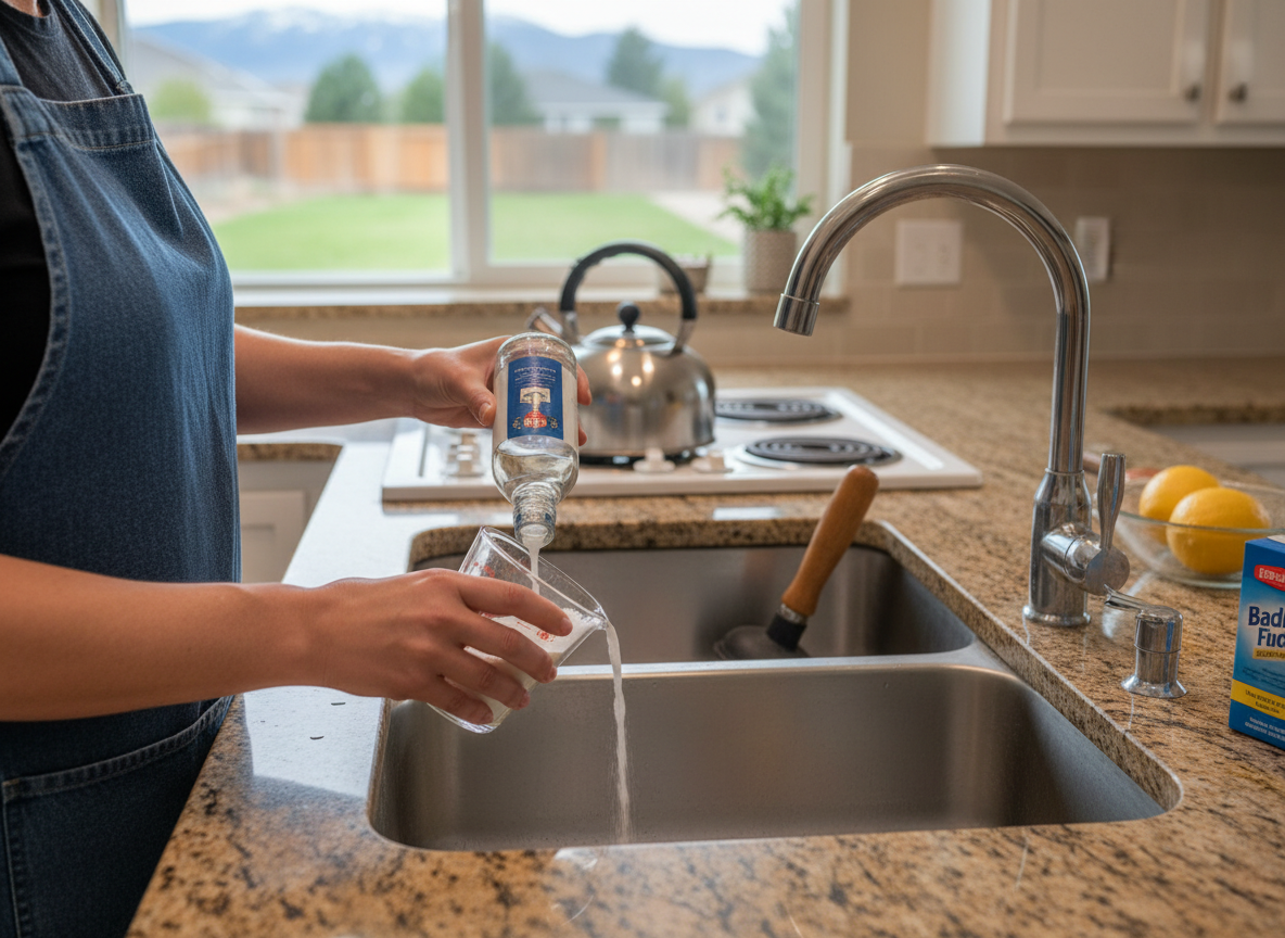 Safe Household Methods for Minor Kitchen Drain Clogs